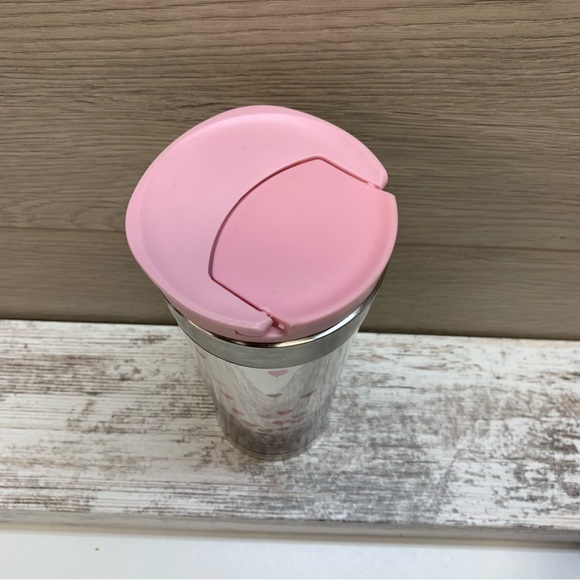 Starbucks travel Hearts 16 fl.oz 2007 sipping Tumbler - Picture 3 of 7